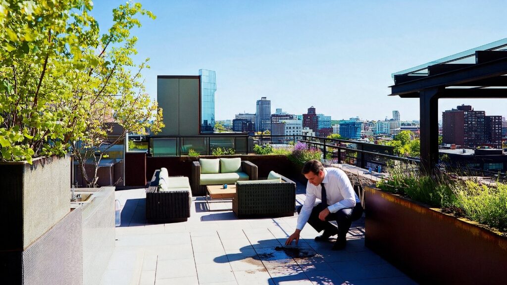 ¿Quién debe pagar una filtración de una terraza de uso privativo: el propietario o la comunidad?